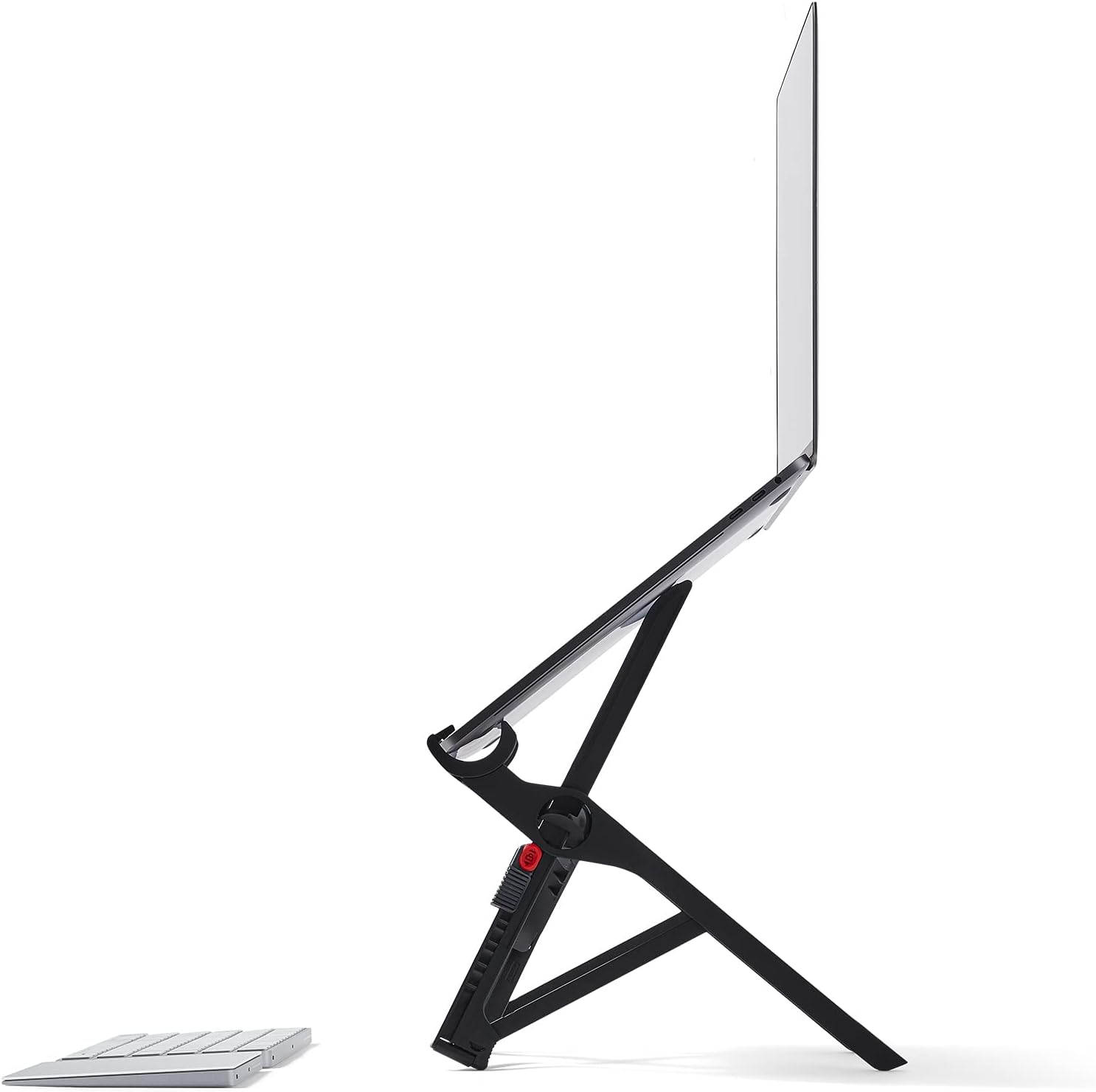 Roost V3 - Ultra Portable and Adjustable Laptop Stand - Eye‑Level Anywhere - 6.5 to 12.5 inch Screen Lift - Patented Rigid Folding Structure and Self-Adjustings Laptop Grips (for 12" to 18" laptops)<br>